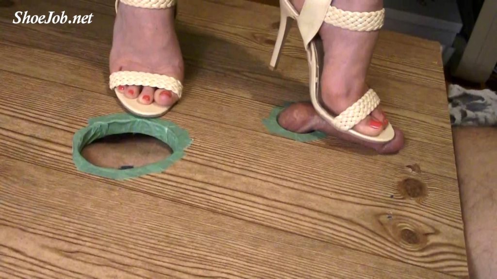 Slave 1 buys me sexy evening sandals i use to torture and milk slave 2 on my way out for a holiday date with a real man…- Jewels foot fantasy gems